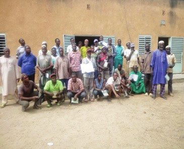 Formation des responsables de 18 groupements et coopératives